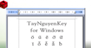 TayNguyenKey – Chương trình hỗ trợ gõ chữ các dân tộc thiểu số Tây Nguyên