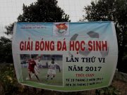 Lịch thi đấu, hình ảnh, kết quả giải bóng đá học sinh lần thứ 6 năm 2017