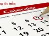 Kế hoạch công tác tuần 29 năm học 2017-2018
