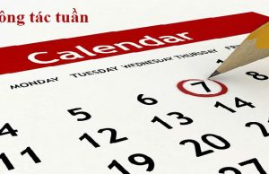 Kế hoạch công tác tuần 31 năm học 2017-2018