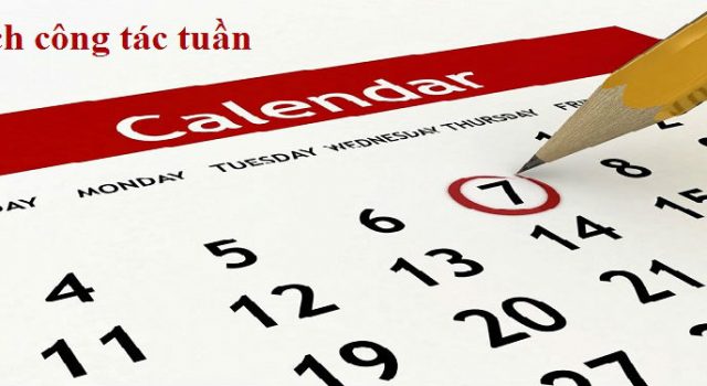 Kế hoạch công tác tuần 31 năm học 2017-2018