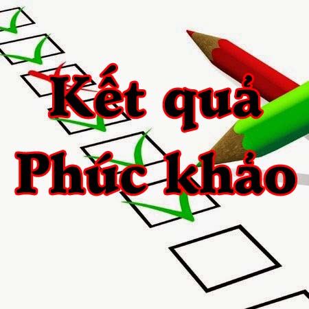 Kết quả phúc khảo bài kiểm tra cuối học kỳ 2 năm học 2018 – 2019