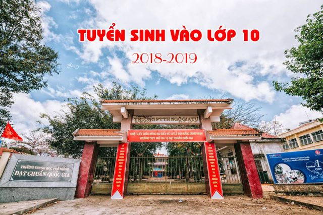 Kế hoạch tuyển sinh vào lớp 10 năm học 2018-2019