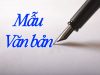 Đơn đề nghị đính chính giấy chứng nhận vào lớp 10