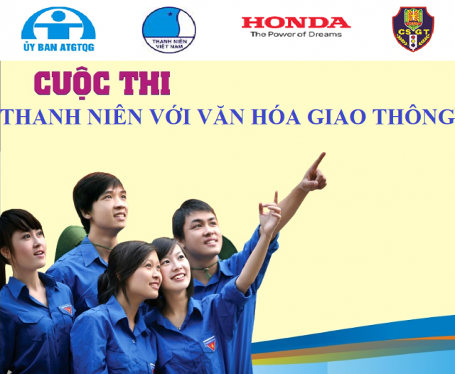CUỘC THI THANH NIÊN VỚI VĂN HÓA GIAO THÔNG 2018 (Mỗi lớp nộp 10 bài – Hạn chót sáng 09/11/2018)