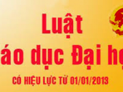 Góp ý dự thảo Nghị định chi tiết, thi hành Luật sửa đổi, bổ sung một số điều của Luật Giáo dục đại học