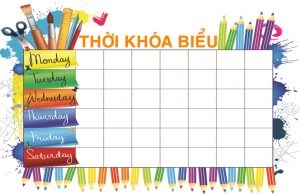 Thời khóa biểu từ tuần 32 HK2, 2018-2019, thực hiện từ ngày 08/04/2019