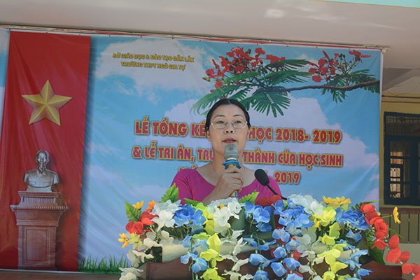 Hình ảnh lễ tổng kết năm học 2018-2019