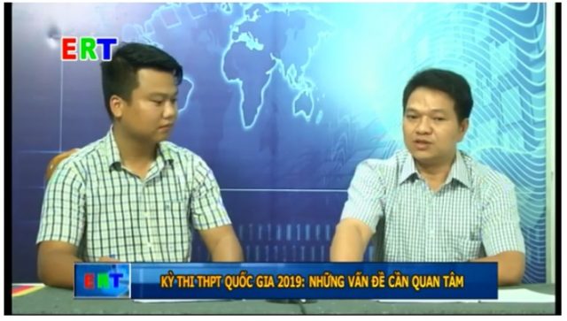 Bản tin ERT – Kỳ Thi THPT Quốc Gia 2019: Những vấn đề cần quan tâm