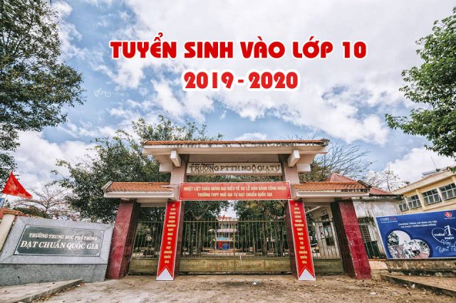 Kế hoạch tuyển sinh vào lớp 10 năm học 2019-2020