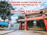Kế hoạch công tác tuần 03 năm học 2019 – 2020