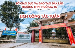 Kế hoạch công tác tuần 06 năm học 2019 – 2020