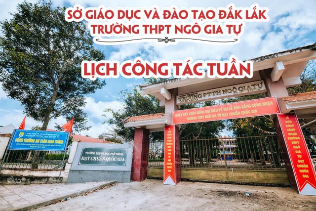 Kế hoạch công tác tuần 01 năm học 2019 – 2020 (bổ sung)