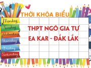 Thời khóa biểu lần 11 thực hiện từ ngày 28/04/2025, HK2, 2024-2025