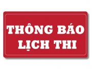 Lịch thi và danh sách học sinh tham gia thi thử tốt nghiệp THPT năm học 2021-2022