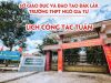 Kế hoạch công tác tuần 32 từ ngày 01/06/2020 đến ngày 07/06/2020