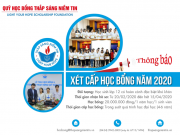 Thông báo xét cấp học bổng “Thắp sáng niềm tin” năm 2020 dành cho HS lớp 12