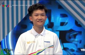 Vũ Quốc Anh chinh phục vòng thi Quý 2 – Olympia 2020