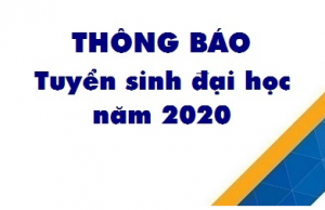 Thông báo tuyển sinh ngành tòa án năm 2020
