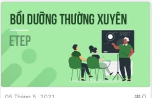 Danh sách tài khoản giáo viên tham dự tập huấn, bồi dưỡng thường xuyên trực tuyến