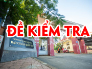 Đề và đáp án Kiểm tra lại năm học 2021-2022