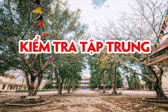 Kế hoạch tổ chức kiểm tra giữa học kỳ I năm học 2026-2027