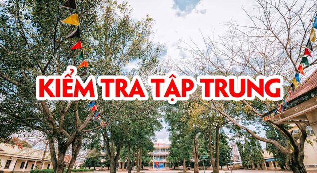 Lịch, DSHS kiểm tra giữa học kỳ 1 năm học 2022-2023