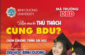 Trường Đại học Bình Dương tuyển sinh Đại học chính quy năm 2021