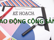 Kế hoạch lao động cộng sản cho học sinh khối 10 – Sáng thứ 7 ngày 24/04/2021