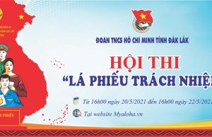 Thông báo: Hội thi “Lá phiếu trách nhiệm” dành cho đoàn viên, thanh niên trên địa bàn tỉnh Đắk Lắk