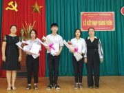 Chi bộ 2 kết nạp Đảng viên mới ngày 02/07/2021