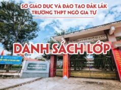 Danh sách học sinh theo lớp năm học 2022-2023