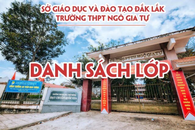 Danh sách học sinh theo lớp năm học 2022-2023