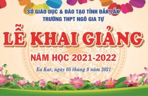 Thông báo về việc tổ chức Lễ Khai giảng năm học 2021-2022