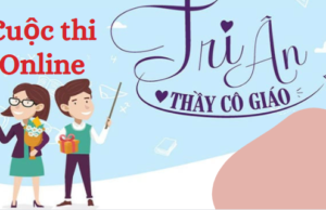 Thông báo: Cuộc thi Online “NHỮNG LỜI TRI ÂN” kỉ niệm 39 năm ngày Nhà giáo Việt Nam 20/11/2021