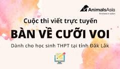 Thông báo về Cuộc thi “Bàn về cưỡi voi” dành cho HS THPT
