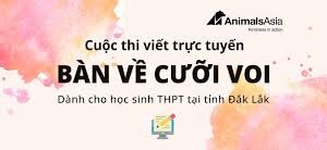 Thông báo về Cuộc thi “Bàn về cưỡi voi” dành cho HS THPT