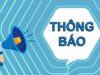 Thông báo bán thanh lý vật liệu tháo dỡ từ cửa sổ, cửa chính phòng học