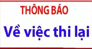 Kế hoạch kiểm tra lại năm học 2021 – 2022