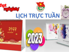 Phân công trực tuần – Năm học 2022 – 2023