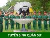 Thông tin tuyển sinh ĐH-CĐ khối ngành quân sự năm 2025