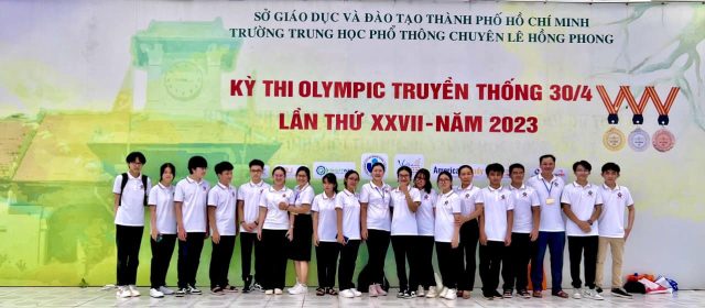 Kết quả kỳ thi Olympic truyền thống 30/4 lần thứ XXVII năm 2023