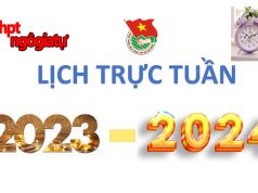 Kế hoạch trực tuần năm học 2023 – 2024