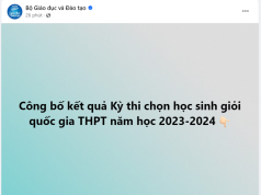 Kết quả kỳ thi HSG Quốc gia năm học 2023-2024