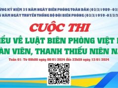 Thông báo: Cuộc thi tìm hiểu về Luật Biên phòng Việt Nam trong đoàn viên, thanh thiếu niên năm 2024