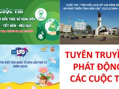 Thông báo: Tuyên truyền, phát động tham gia các cuộc thi