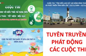 Thông báo: Tuyên truyền, phát động tham gia các cuộc thi