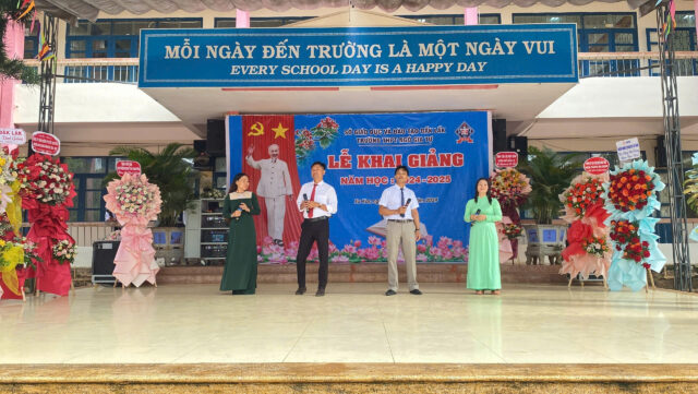 Khai giảng năm học 2024-2025: Hành trình mới, ước mơ mới!