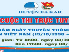 Kế hoạch tổ chức Cuộc thi trực tuyến Tìm hiểu 68 năm ngày truyền thống Hội LHTN Việt Nam (15/10/1956-15/10/2024)