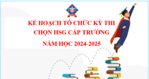Kế hoạch tổ chức Kỳ thi chọn HSG cấp trường năm học 2024-2025